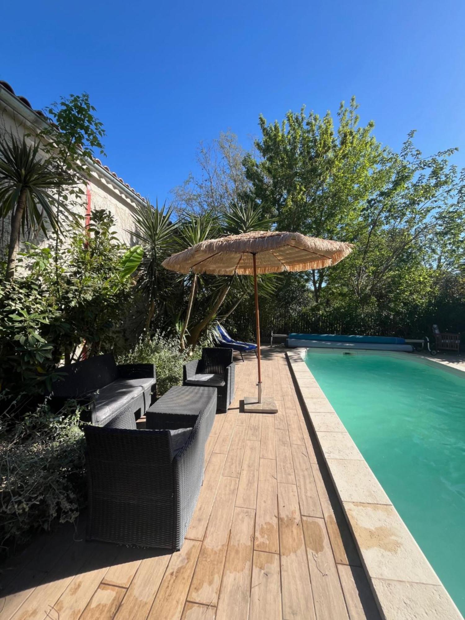 Chambre Seville - Mas Saint-Louis - Piscine Chauffee Aigues-Mortes Esterno foto